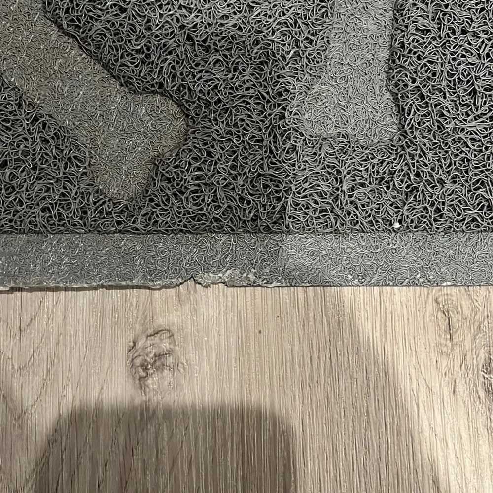 Dog bowl mat